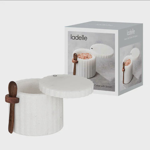 Mason Salt Cellar with Spoon