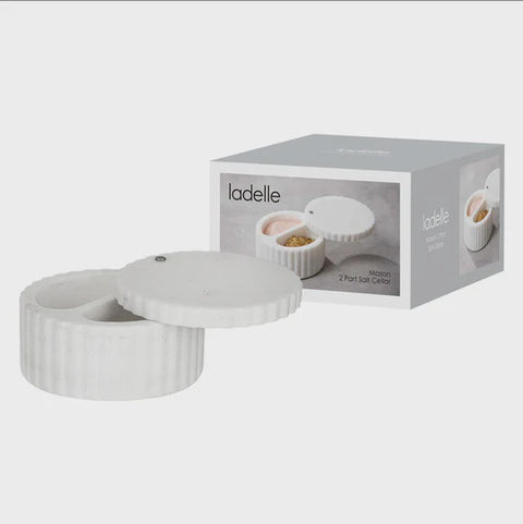 Mason 2 Part Salt Cellar