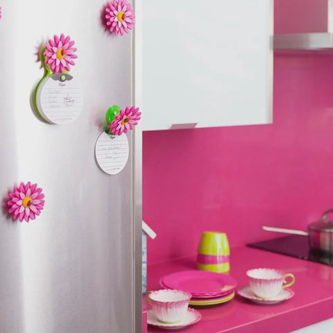 Vigar Flower Power Pink Magnet 3Pc