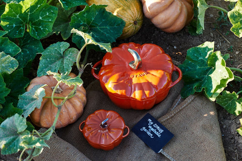 Ceramic Pumpkin Cocotte - 0.5L