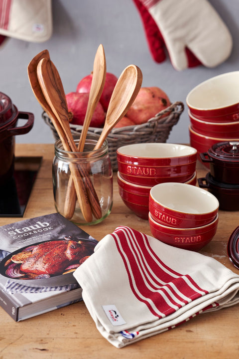 Ceramic Round Bowl Cherry - 14cm