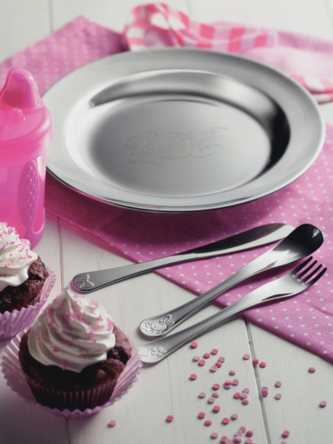 Le Petit 2-Piece Stainless Steel Children Flatware Set for Girls