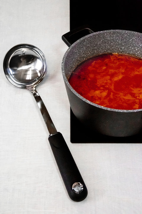 Soft Grip Soup Ladle SS