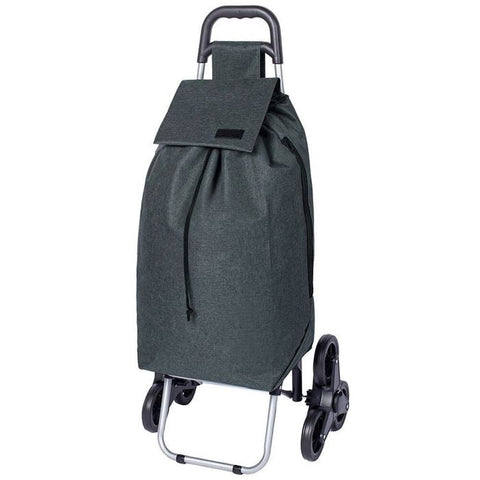 Summit Stair Climber Charcoal Grey Shopping Trolley