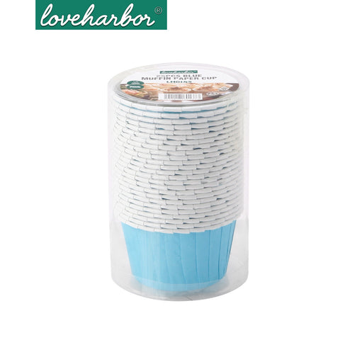 Loveharbor White Muffin Paper Cup