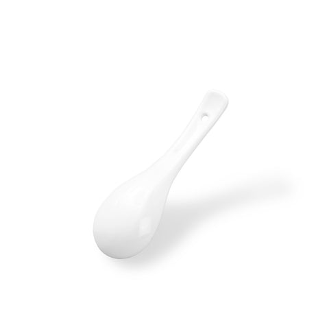 Loveharbor White Porcelain Soup Ladle