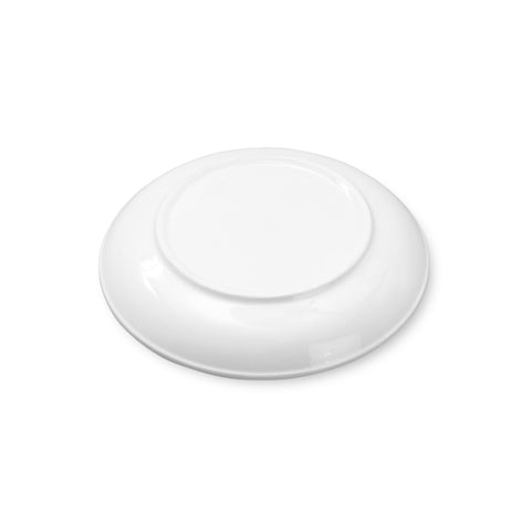 Loveharbor White Porcelain Deep Plate