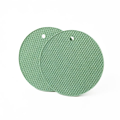 Loveharbor Round Silicone Trivet Scooper