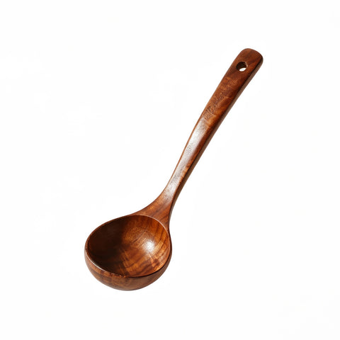 Loveharbor Wooden Soup Ladle