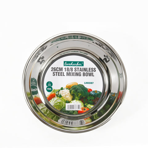 Loveharbor 18/8 Stainless Steel Mixing Bowl