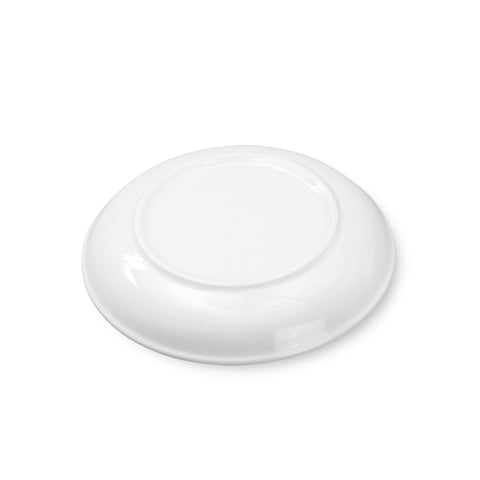 Loveharbor White Porcelain Deep Plate