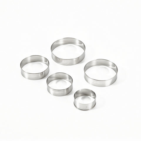 Loveharbor Round Shape Cookies Cutter Set