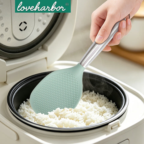 Loveharbor Premium Silicone Rice Spoon