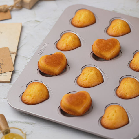 Heart Cake Mould - 12 Cup