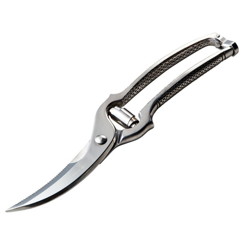 Poultry Shears,25cm O/A,Forged,All Stainless