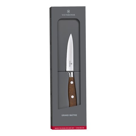 Kitchen Knife - Plain Edge, 3 Rivet Wood Handle