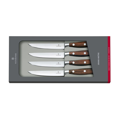 Grand Maitre Wood Steak Knife Set - 2 Sets