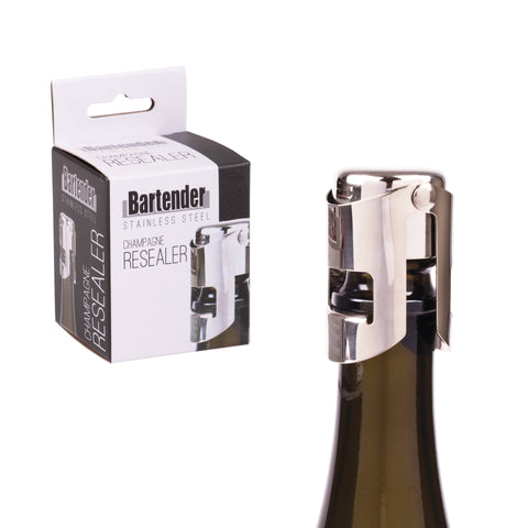 Stainless Steel Champagne Resealer