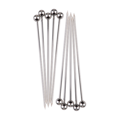Stainless Steel Cocktail Picks Set 10