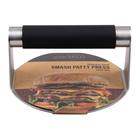Stainless Steel Smash Patty Press 14cm