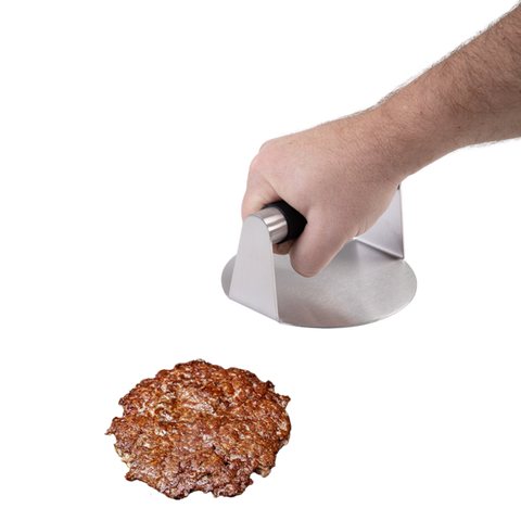 Stainless Steel Smash Patty Press 14cm