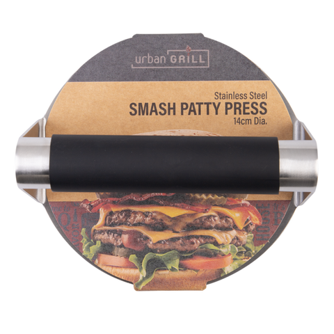 Stainless Steel Smash Patty Press 14cm