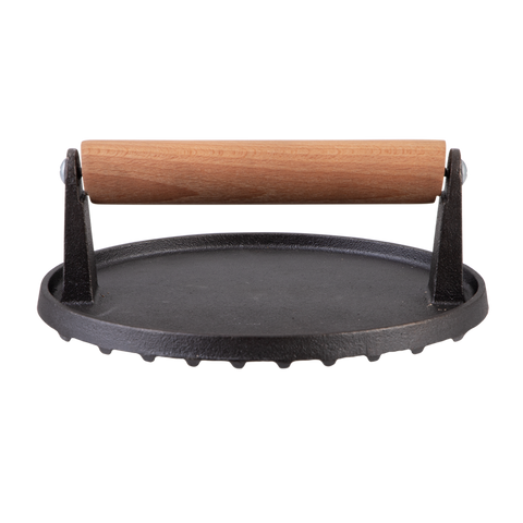 Cast Iron Grill Press 17.5cm