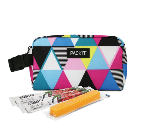 Freezable Snack Box - Triangle Stripe