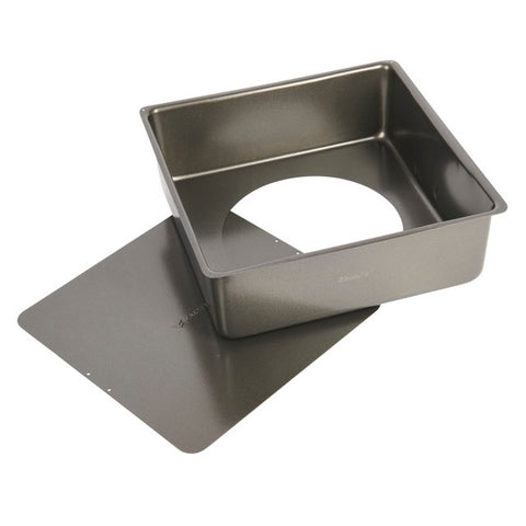 Heavy Loose Base Square Deep Cake Pan 23cm