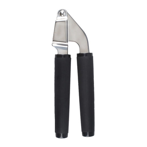 Soft Touch Garlic Press Black