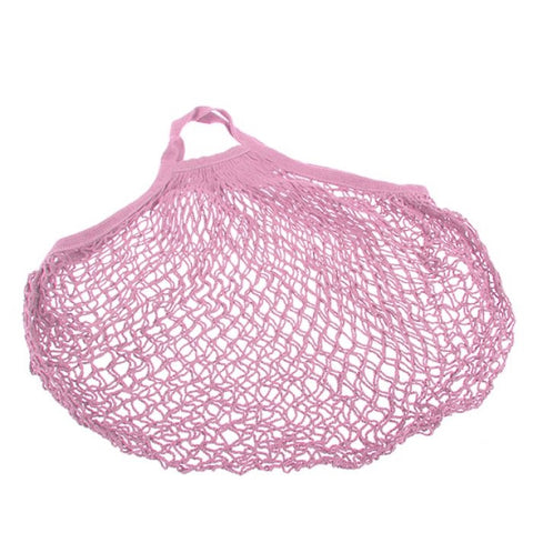Cotton String Bag Short Handle - 8 Colors