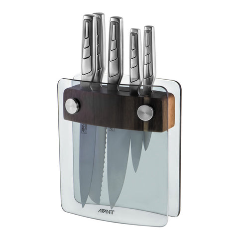 6Pce Elite Cutlery Block