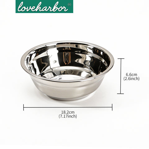 Loveharbor 18/8 Stainless Steel Mixing Bowl