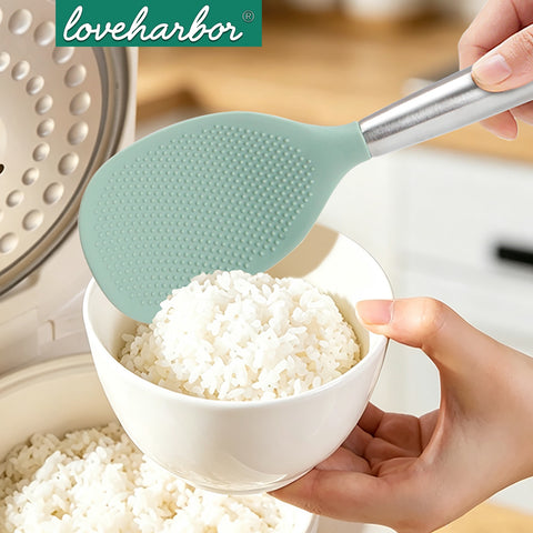 Loveharbor Premium Silicone Rice Spoon