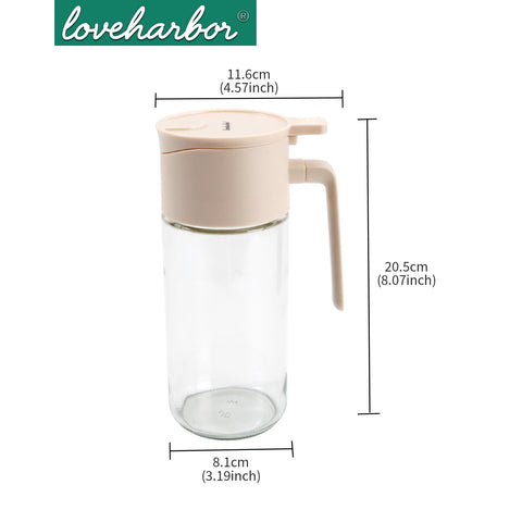 Loveharbor Glass Oil Pot