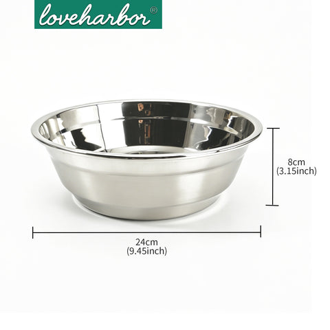 Loveharbor 18/8 Stainless Steel Mixing Bowl