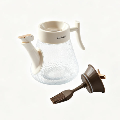 Loveharbor Multi-Function Glass Oil Pot