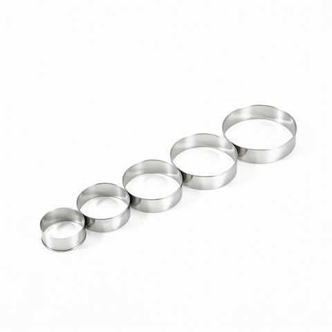 Loveharbor Round Shape Cookies Cutter Set
