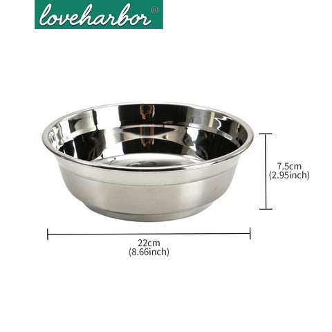 Loveharbor 18/8 Stainless Steel Mixing Bowl