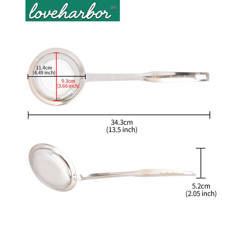 Loveharbor Stainless Steel Colander - Stainless