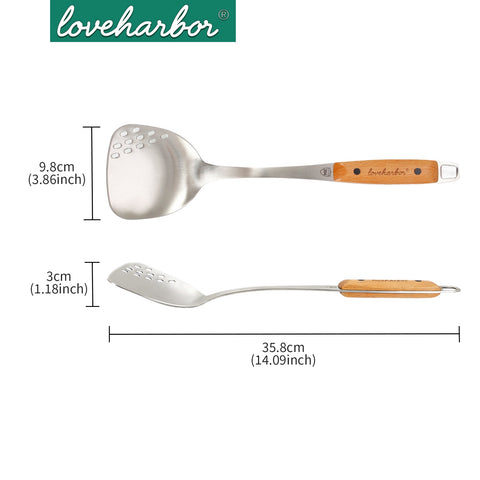 Loveharbor Stainless Steel Turner - LH0099