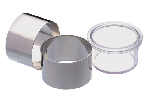 Cooking Ring Pusher 2pc 8cm