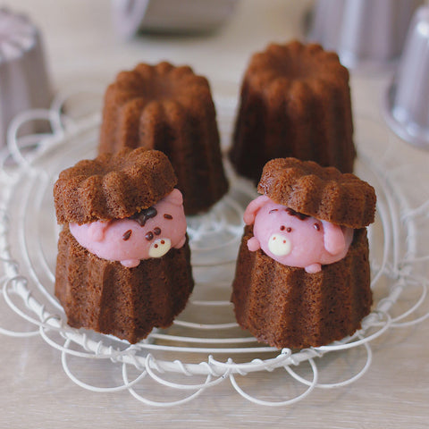 Cannele Mould - 4 Piece Set