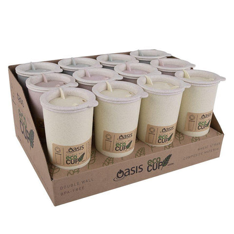 Double Wall "Eco Cup" 400Ml - 3 Asst. Colours