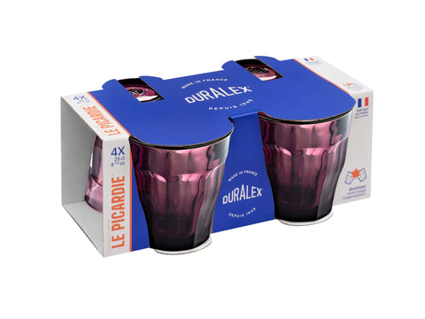 Picardie Plum Tumbler 250ml Set of 4