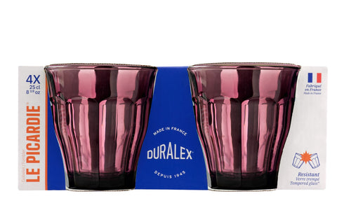 Picardie Plum Tumbler 250ml Set of 4