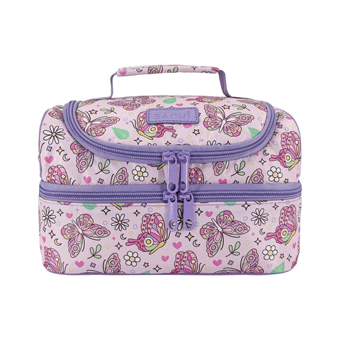 Insulated Double Decker Lunch Bag