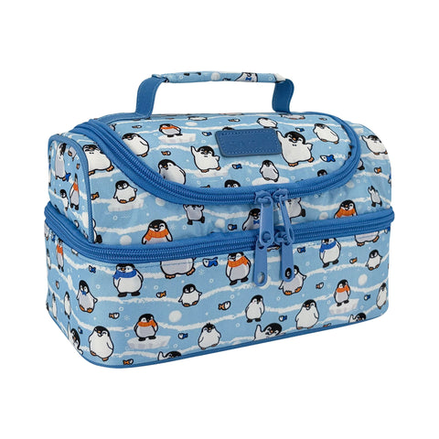 Insulated Double Decker Lunch Bag