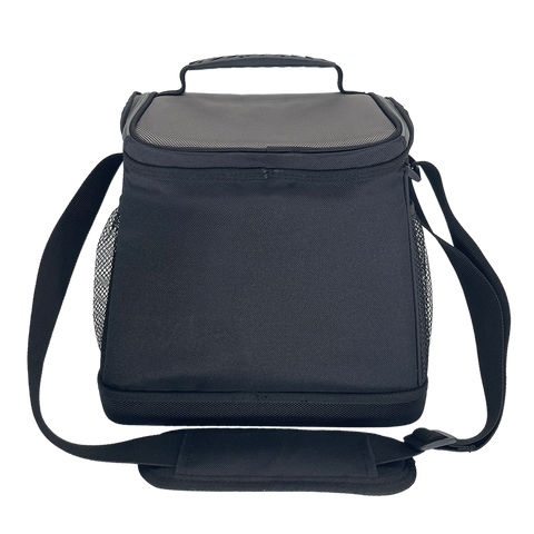 Rugger Insulated Lunch Bag - Black Silver