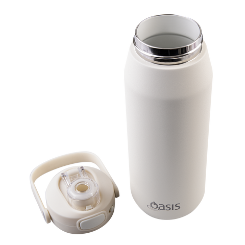 Ceramic Lined Stainless Steel Triple Wall Insulated 'Capri' Drink Bottle W/ Quick Release Lid 750ml